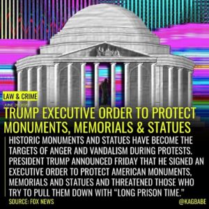 Read more about the article The new order enforces laws prohibiting the desecration of public monuments, the…