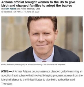 Read more about the article Arizona official brought women to the US to give birth and charged families to a…