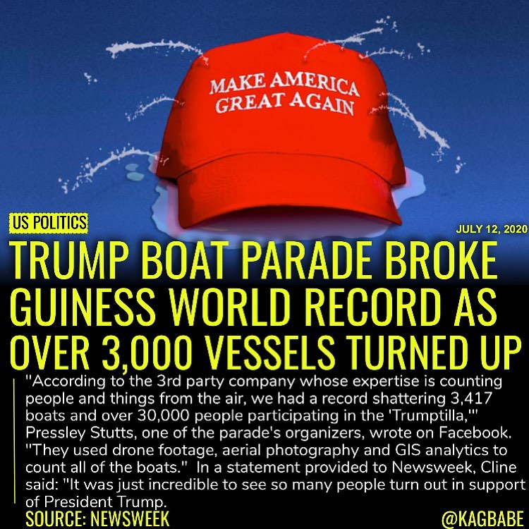 Read more about the article New World Record Boat Parade – Columbia, SC (Lake Murray)
Trump Rally on the Wat…