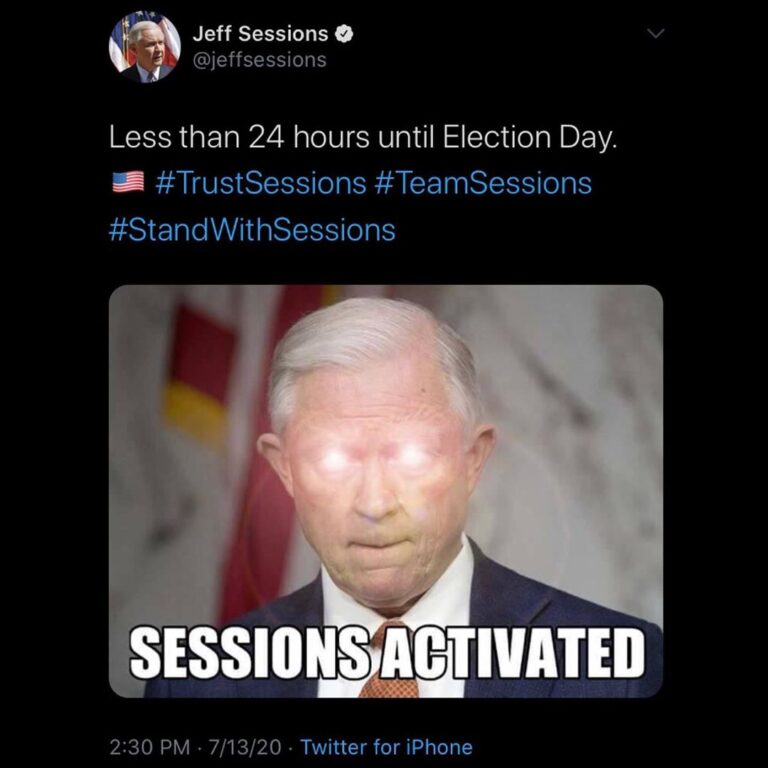 Read more about the article If I lived in Alabama I would be voting for @jeffsessionsal…