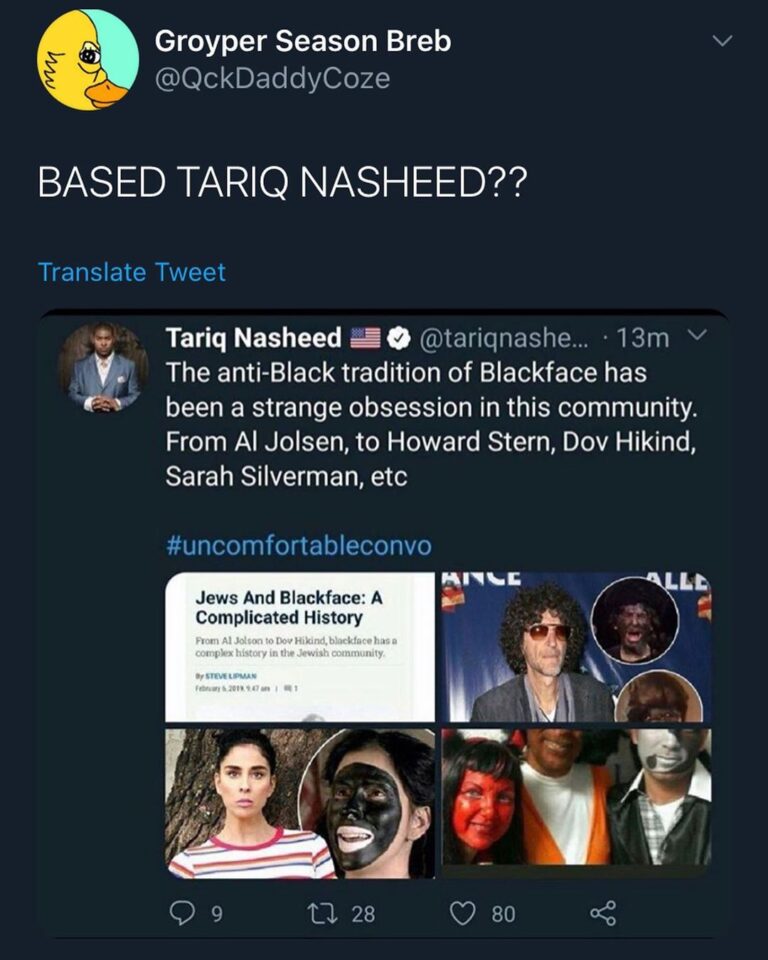 Read more about the article BASED TARIQ NASHEED??
Via @lickittyshitz_2
@evans_baked…