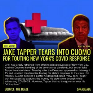 Read more about the article “New York’s Democratic governor Andrew Cuomo seems to be on something of a victo…