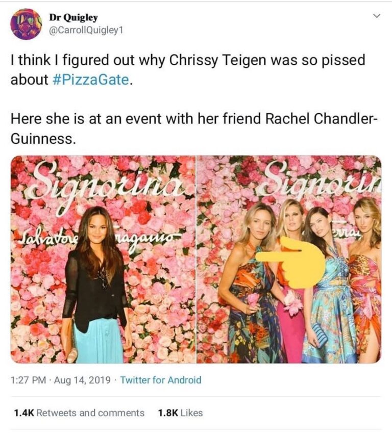 Read more about the article Rachel Chandler, Chrissy Teigen and NXIVM Connection #PizzaGate