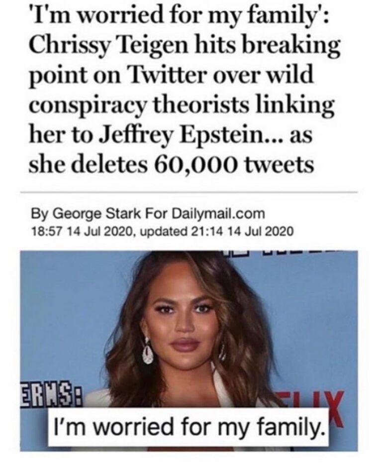 Read more about the article Lest We Forget These Incriminating Tweest By Chrissy Teigen and John Legend.

@j…