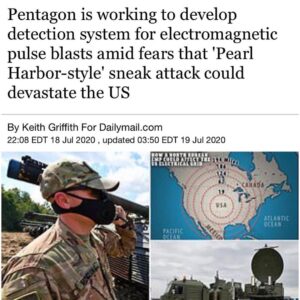 Read more about the article Pentagon is working to develop detection system for electromagnetic pulse blasts…