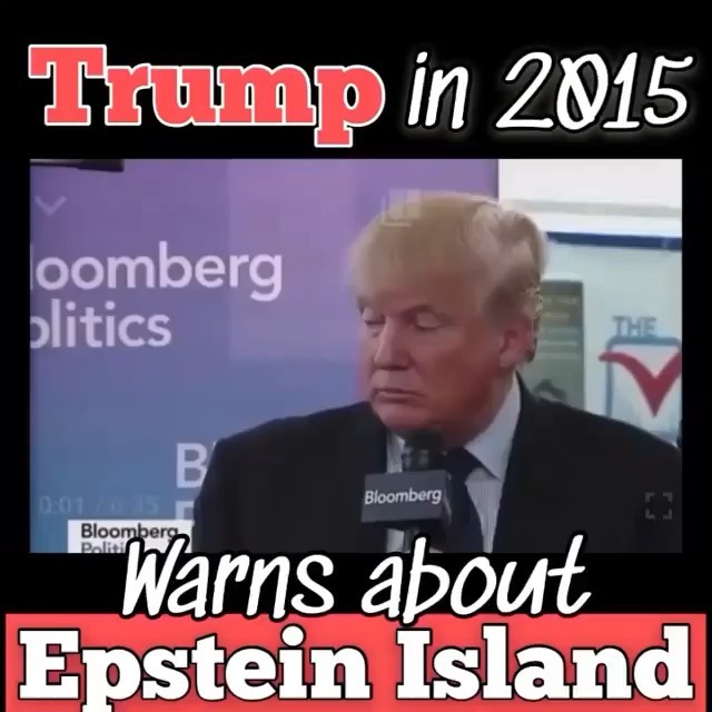 Read more about the article Trump in 2015 Warns of Epstein Island…