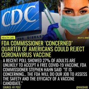 Read more about the article Food and Drug Administration Commissioner Stephen Hahn said it was “concerning” …