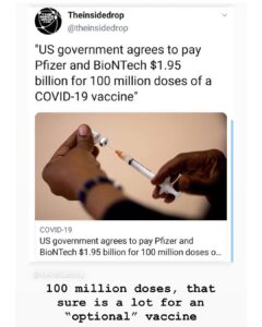 Read more about the article The U.S. enters a pact with Pfizer for 100 million doses of a Covid-19 vaccine w…