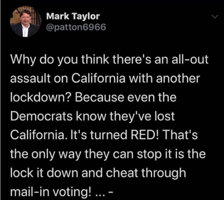 Read more about the article Cali! Stay strongIf you’re new to #thegreatawakening I highly recommend the fo…