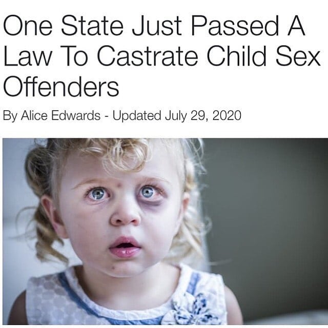 Read more about the article —
WOW
Alabama has made a decision to stand strong against convicted child m…