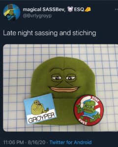 HORY SHID BEV MADE MORE GROYPER BEANIES!! Low in stock, so if you want one fro…