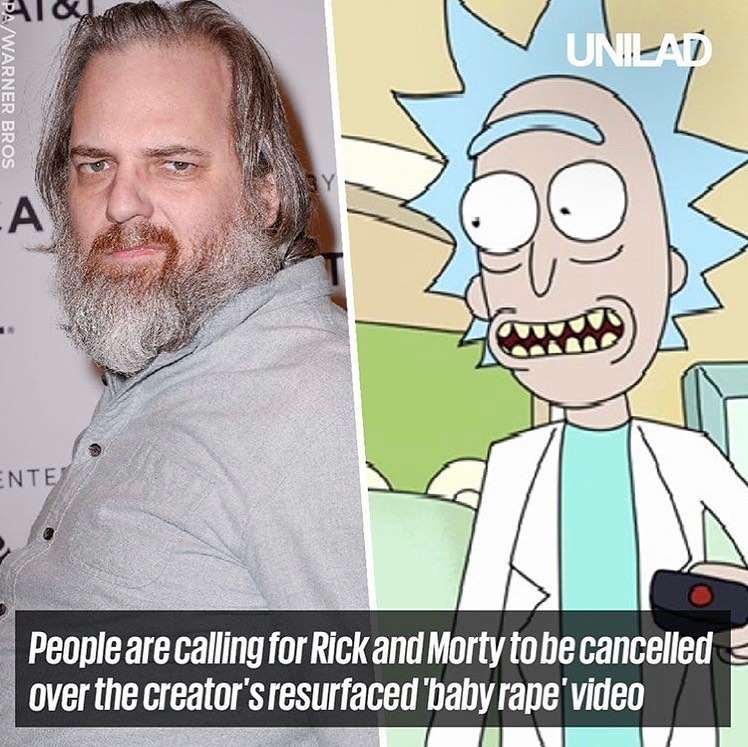 warning graphical sexual twisted violence. Rick and morty cancelled