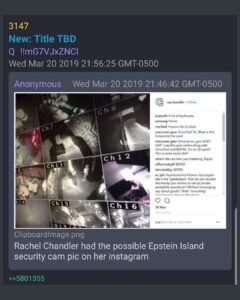 Read more about the article It is said that Ray Chandler posted a photo of Epstein Island torture rooms on t…