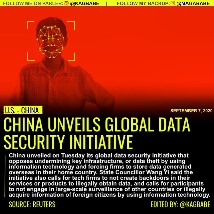Read more about the article China has launched its own initiative to set global standards on data security, …