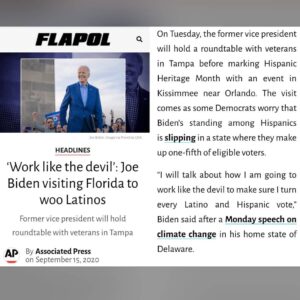 Read more about the article Joe Biden is making his first trip to Florida as the Democratic presidential nom