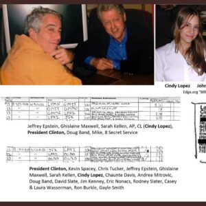 Read more about the article Bill Clinton is on Epstein’s flight logs with an underage girl named Cindy Lopez