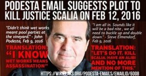 Read more about the article For those new to the awakening, scotus justice  was likely murdered. He went on