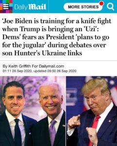 Read more about the article Dems fear President’s plans are to go for the jugular during debates over son Hu
