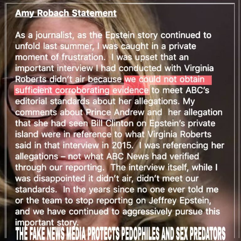 Read more about the article The fake news media PROTECTS pedophiles and sex PREDATORS