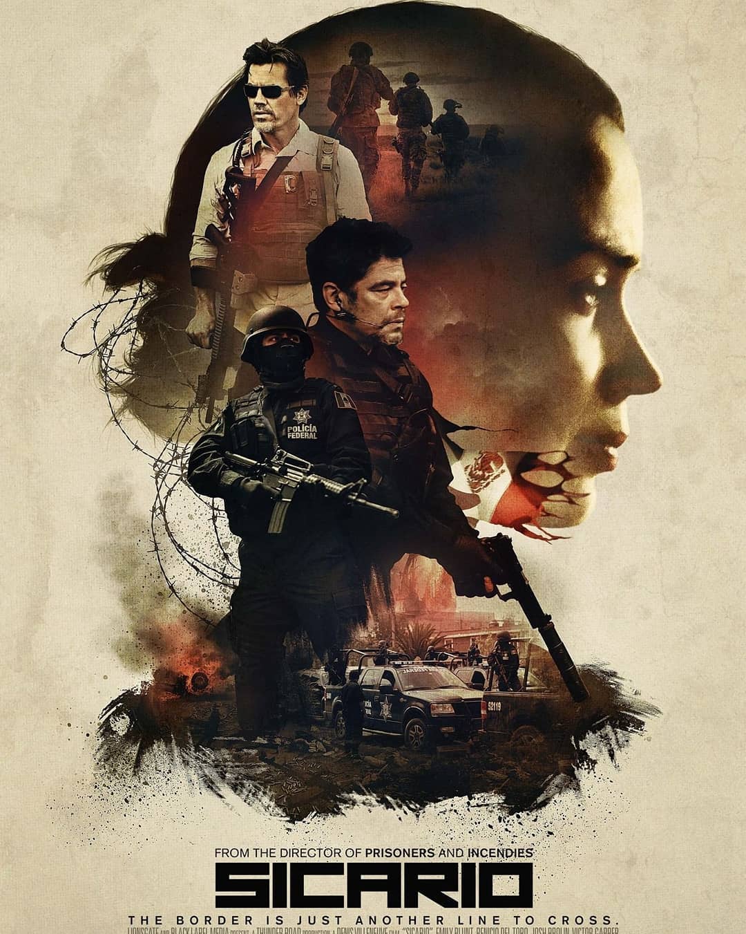 Tonights movie selection.
Sicario.
I grew up in a border town, an active one. W