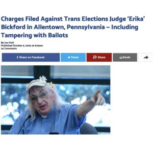 Read more about the article Egads!! 
Charges were filed against the election judge in Allentown’s 3rd ward o