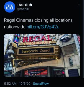 Read more about the article Another thing that died this year: the movie theater