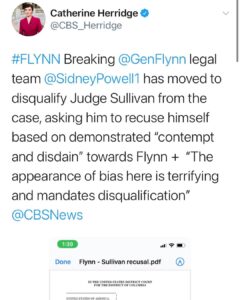 Read more about the article Update in the Flynn case.  already!!