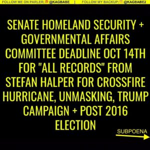 Read more about the article NEW:   Senate Homeland Security + Governmental Affairs committee deadline Wednes