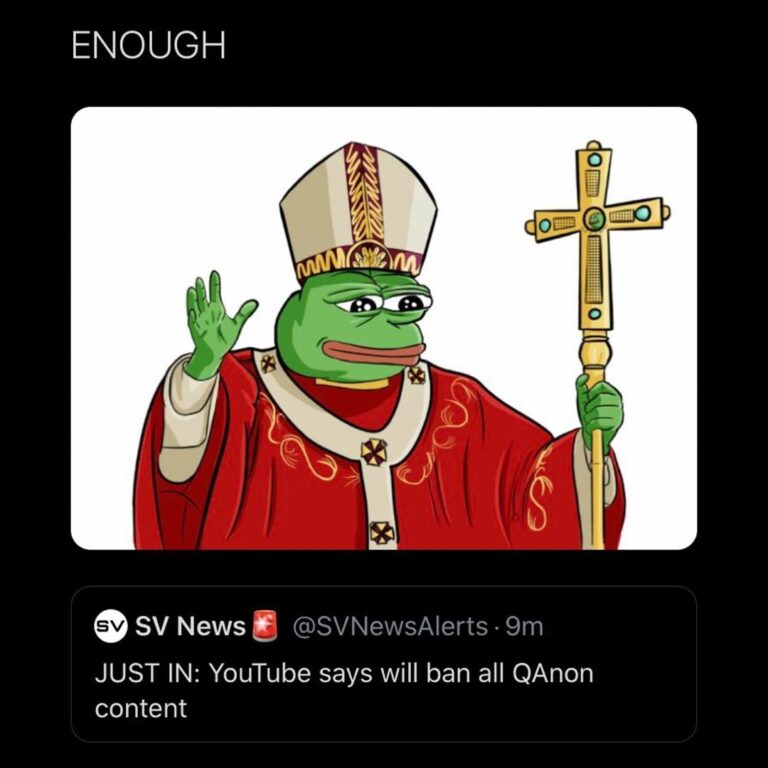 Read more about the article YouTube says it will ban all Qanon content
