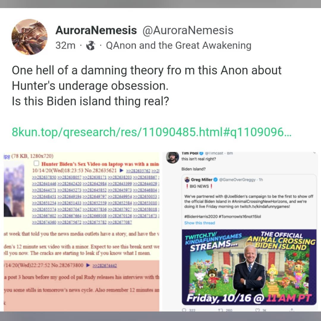 Hunter's underage obsession. Is this Biden island thing real?