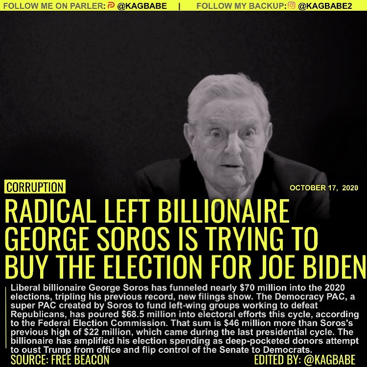 Read more about the article Liberal billionaire George Soros has funneled nearly $70 million into the 2020 e