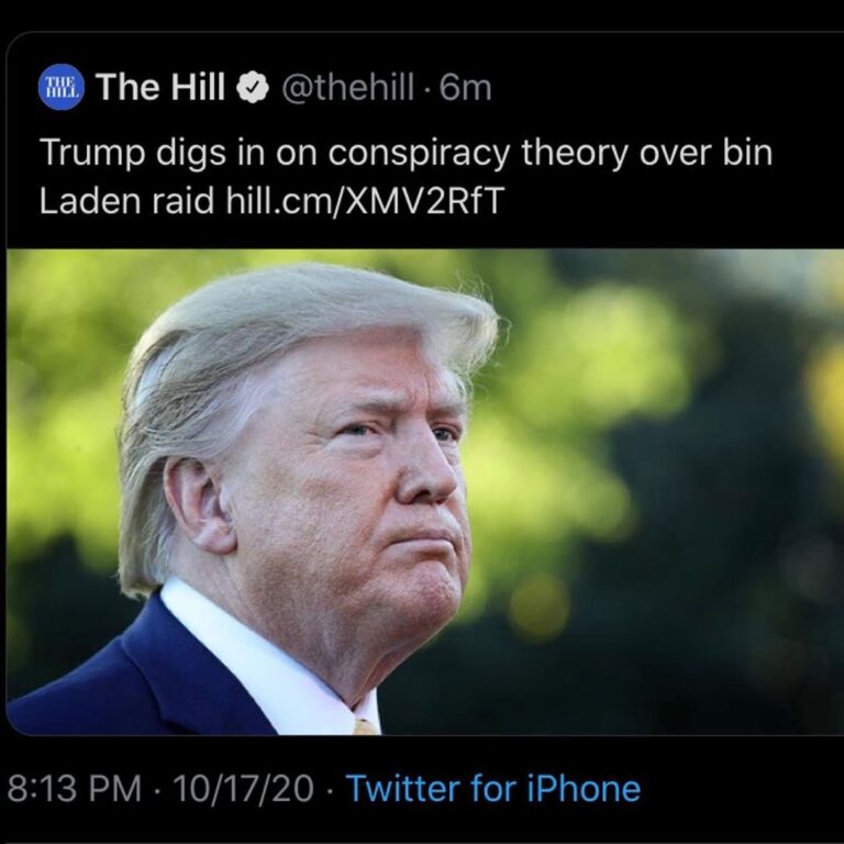 Read more about the article Trump digs up conspiracy theory over Bin Laden raid raid
