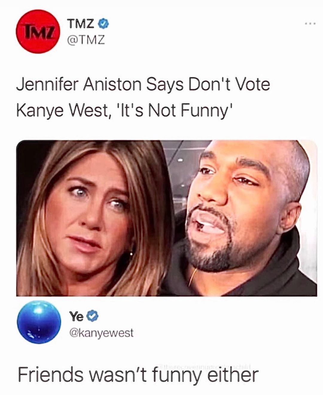 You are currently viewing Regardless of what you think of Ye, you have to admit his response is funny
