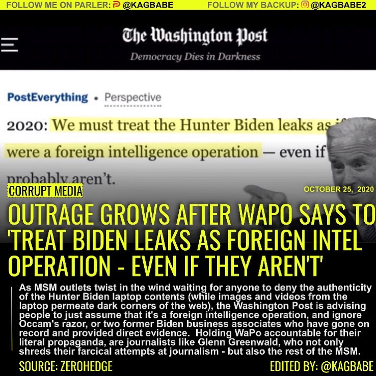 Read more about the article Holding the WaPo accountable for their literal propaganda is journalist Glenn Gr