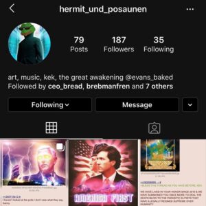 CALLING ALL FRENS EVANS _BAKED JUST GOT BOTH PAGES NUKED…. FOLLOW HIS NEW PAGE
