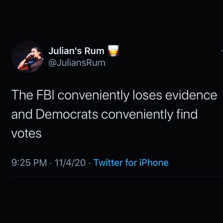 Read more about the article The FBI conveniently loses evidence and Democrats conveniently find votes