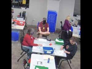 Read more about the article Delaware County Pennsylvania filling out the ballots AND stamping them, possibly backdating them!