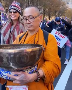 Read more about the article You know it ain’t no joke when the Buddhists come out to support