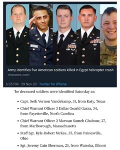 Read more about the article These five soldiers were killed retrieving the servers in Germany while the main
