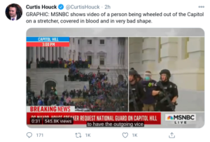 Read more about the article WATCH: Epic Videos from Inside Breached Capitol, Woman Reportedly Shot Dead by DC Police
