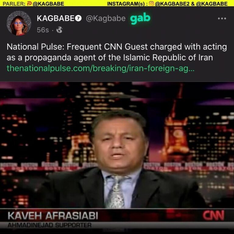Read more about the article National Pulse: Frequent CNN Guest charged with acting as a propaganda agent of the Islamic Republic of Iran