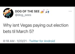 Read more about the article Why isnt Vegas paying out election bets til March 5?