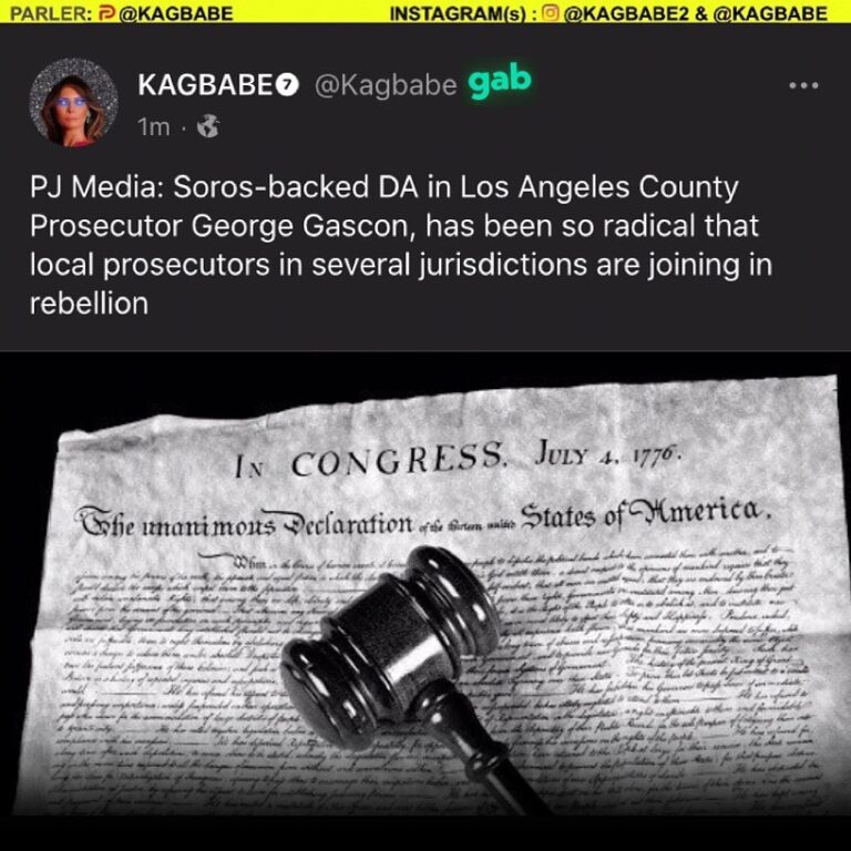 Read more about the article The latest Soros-backed DA to be elected is Los Angeles County Prosecutor George