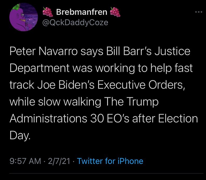No wonder they couldn’t find election fraud, they were too busy working to fast
