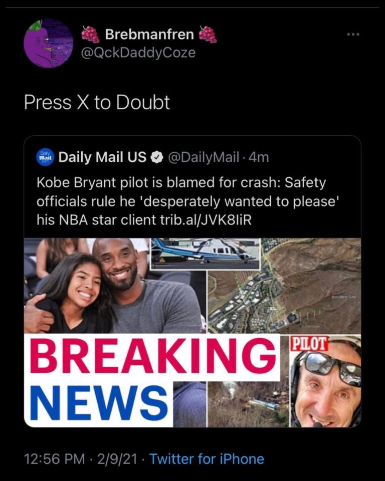 Read more about the article Coincidently this is in the headlines the same day we find out IMG models that just started representing Kamala Harris’s stepdaughter, is also now representing Kobe Bryant’s daughter.