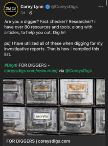 Read more about the article FOR DIGGERS | coreysdigs.com