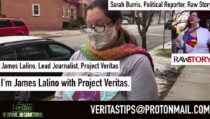 Read more about the article Raw Story ‘Journalist’ Confronted By Project Veritas for Publishing Lies