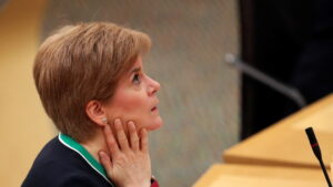 Read more about the article Sturgeon announces Scotland’s roadmap out of Covid-19 lockdown, with hospitality set to return in late April — RT UK News