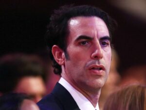 Read more about the article Sacha Baron Cohen Mocks Donald Trump, Rudy Giuliani at Golden Globes