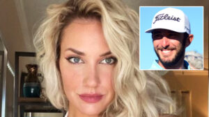 Read more about the article Paige Spiranac sermonises about being ‘more real on social media’ as golf stunner backs Max Homa over Tiger Woods tribute backlash